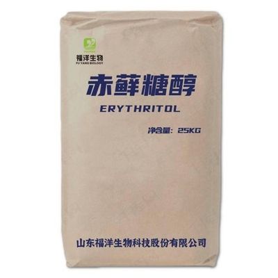 Edulcorante natural bajo en calorías de eritritol para bebidas lácteas