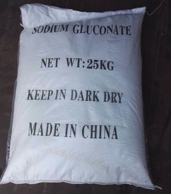 mezcla química de gluconato de sodio